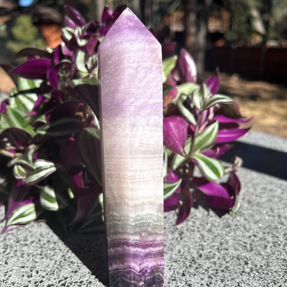Silk Fluorite Tower